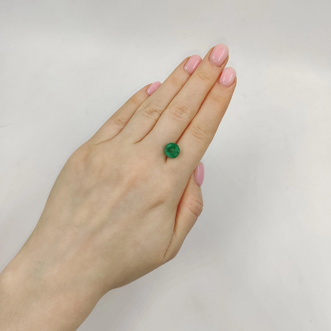 Изумруд огранки Круг весом 3.08ct, Замбия 3